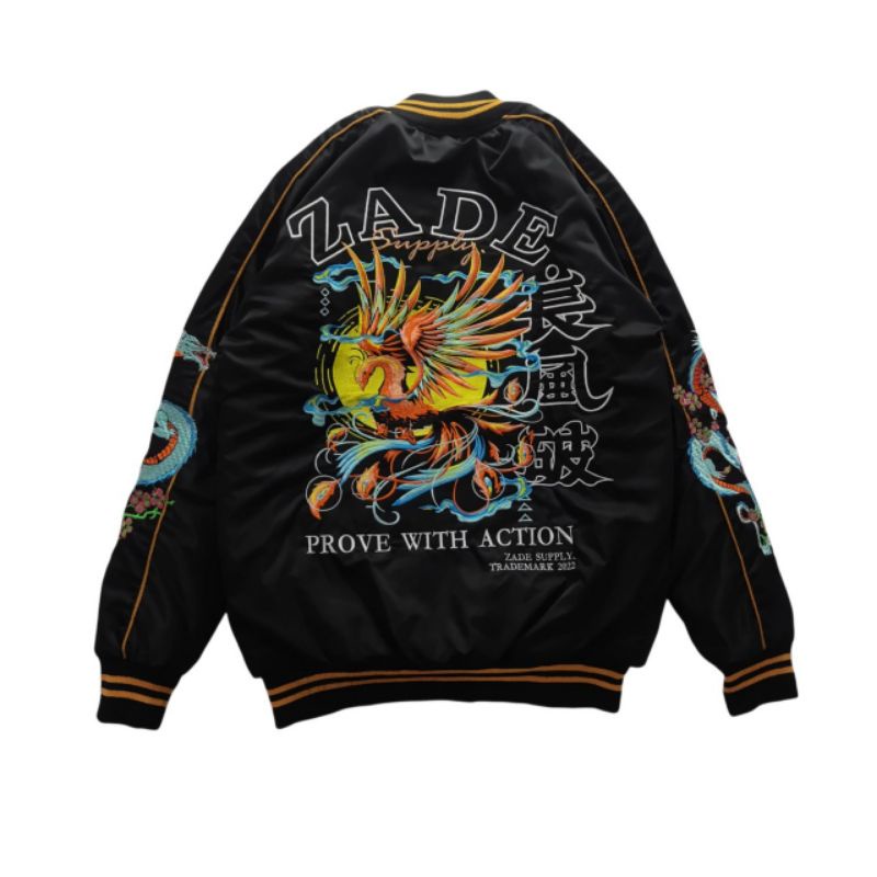 Varsity Jacket HITAM SUKAJAN Jaket Varsity Pria Premium HITAM SCOTPUMA Nascar Varsity Baseball Jacke