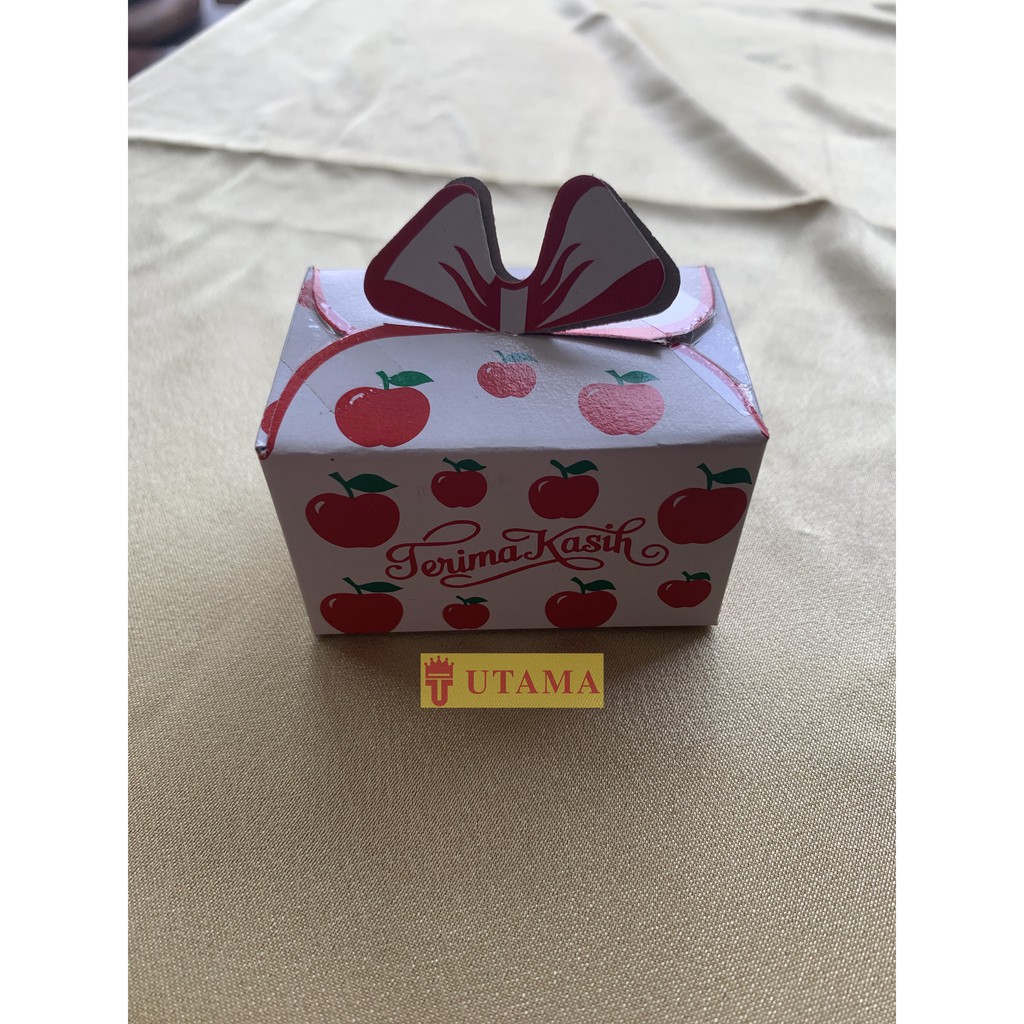 (100 pcs) Box Kue Kecil / Dus Kue / Dus