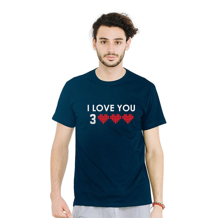 T shirt Pria Kaos Avanger End Game I Love You 3000 Premium Distro 01