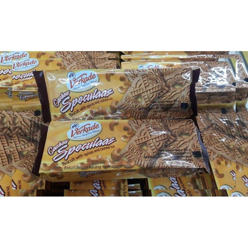 

Verkade Cashew Nut Speculaas 200gr