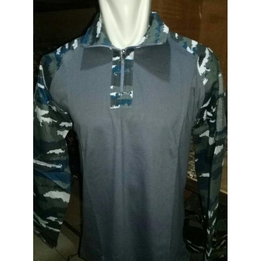 Terpromo Kaos Combat Loreng Marinir | Loreng Layar | Kaos Bdu Marinir Mandala