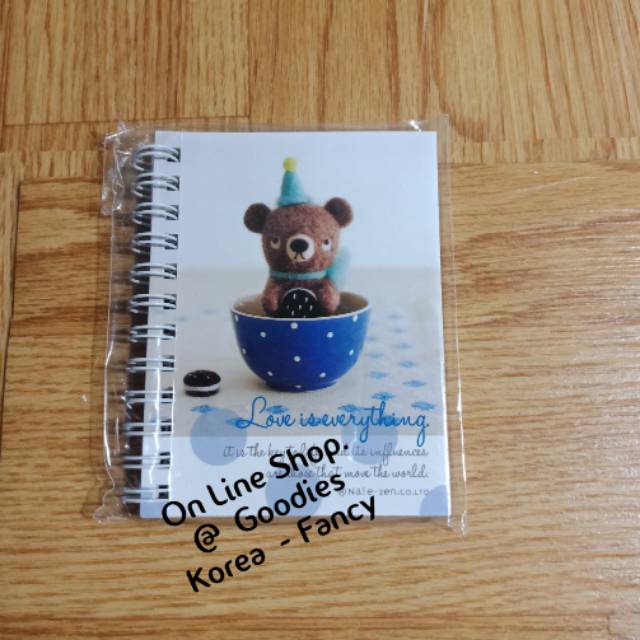 

Buku Tulis Ring Book NoteBook Small Doll Ori Korea Ready Stock