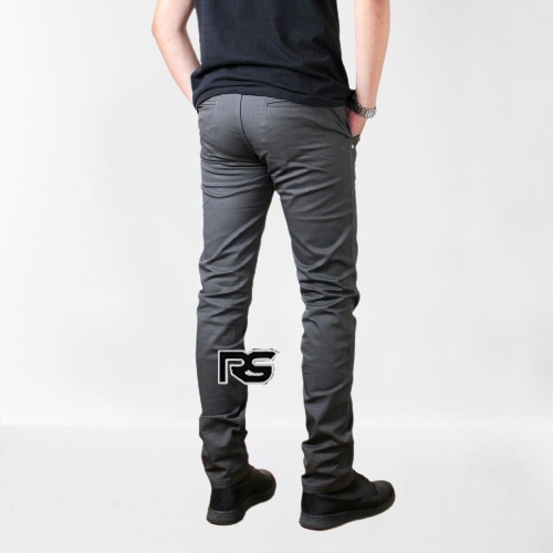 Celana Chino Panjang pria celana chinos pria celana chino kerjaharian santai casual formal Grey