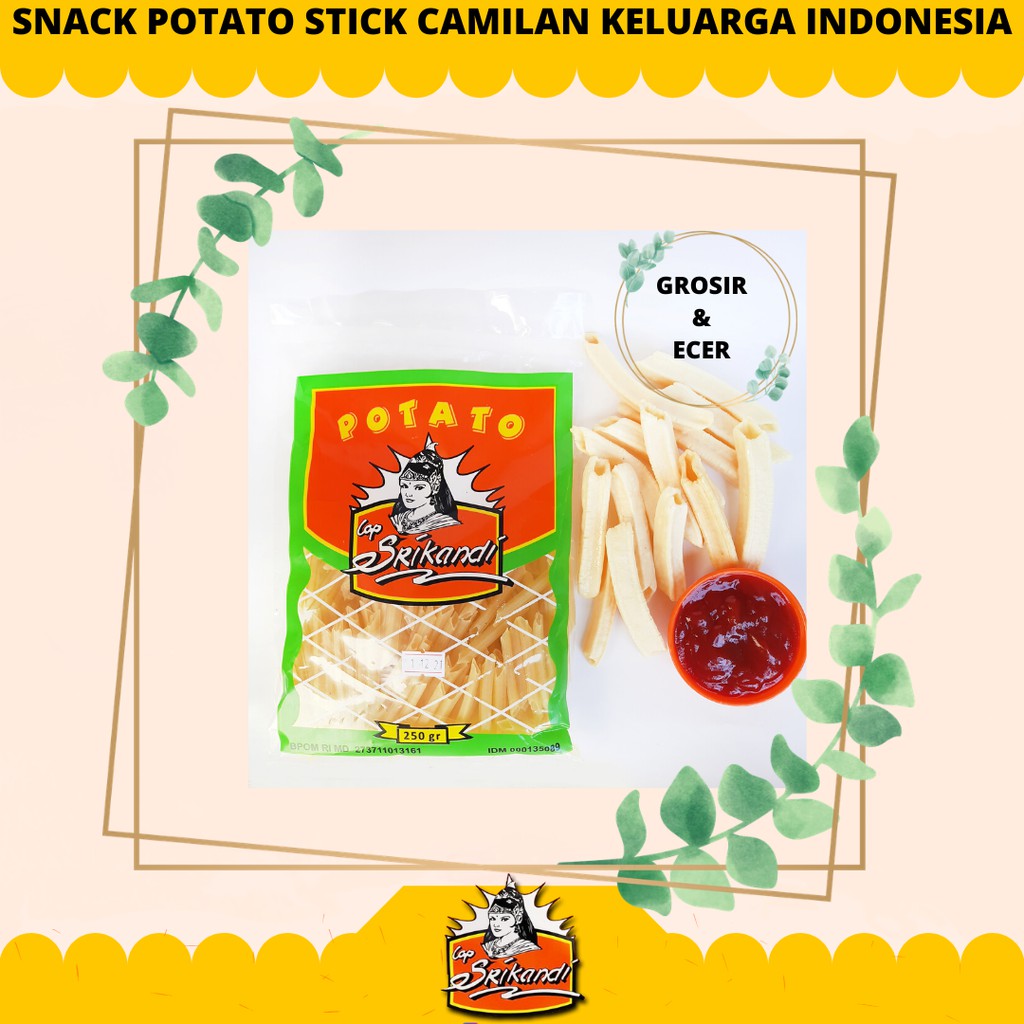

POTATO STICK SRIKANDI FOOD SNACK KENTANG