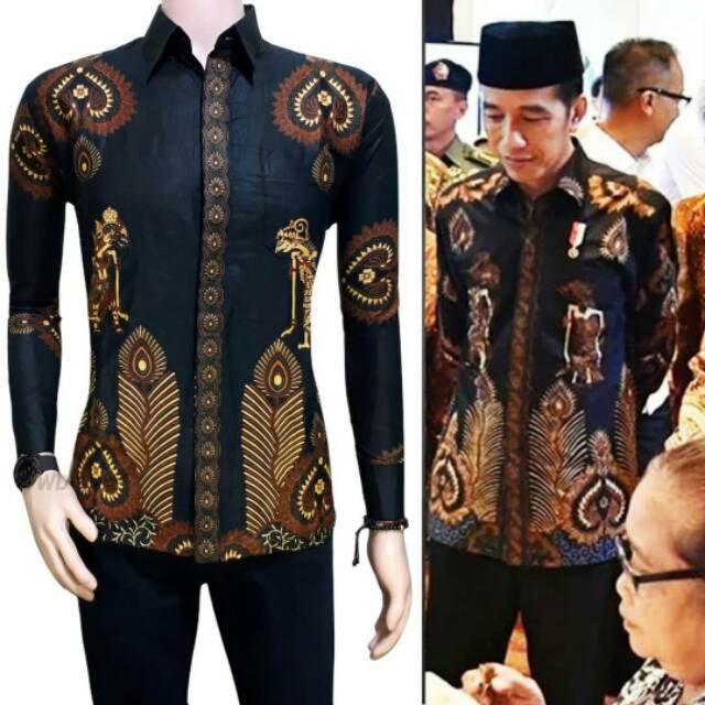 Kemeja batik jokowi
