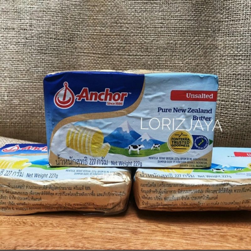 

Anchor Butter Unsalted 200gr