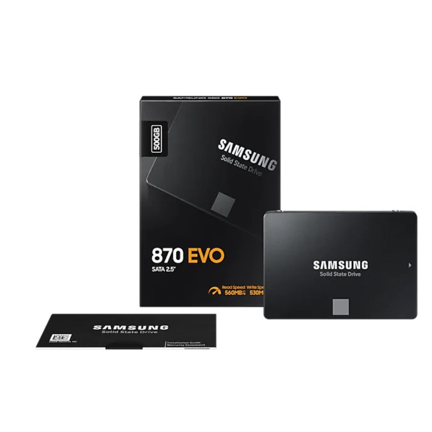 SAMSUNG SSD 870 EVO 500GB / 2.5&quot; SATA / 870 EVO SSD / 5 years warranty