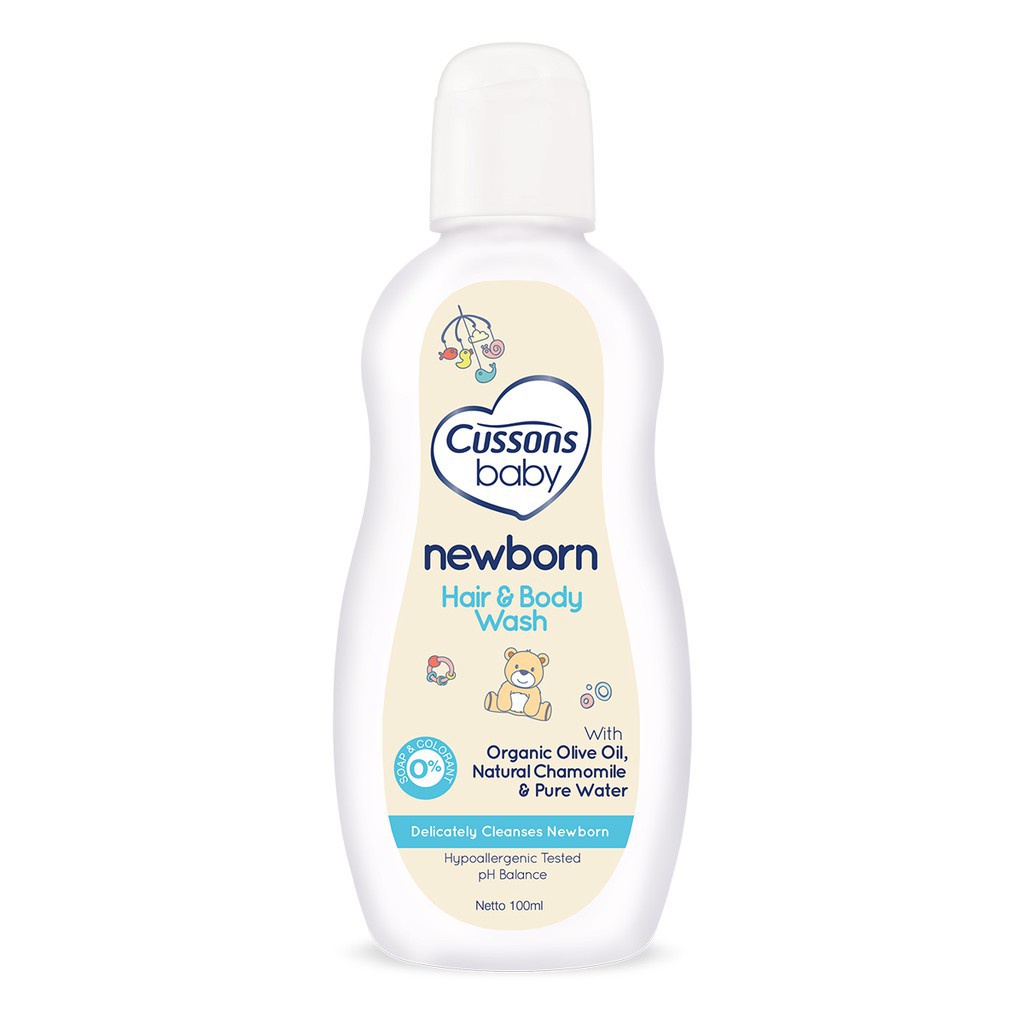 Cussons Baby NEWBORN Hair and Body Wash 100 ML