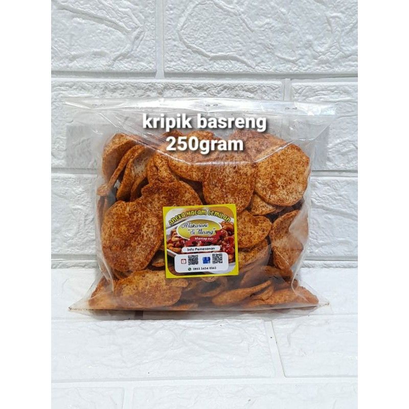 Kripik basreng 250 gram basreng bandung asli