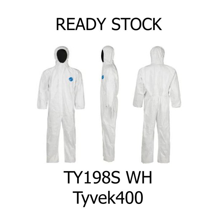 Jual Tyvek DuPont Protective Clothing (Baju pelindung virus Corona
