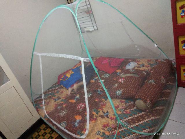 Kelambu Lipat Kelambu Tempat Tidur Kelambu Tenda Sorte Kualitas 120x200 160x200 180x200 200x200
