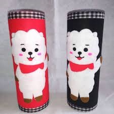 BEST PRODUCT  Celengan Flanel Karakter Boneka / Celengan Hitam Putih / Celengan Boneka Warna / Celen