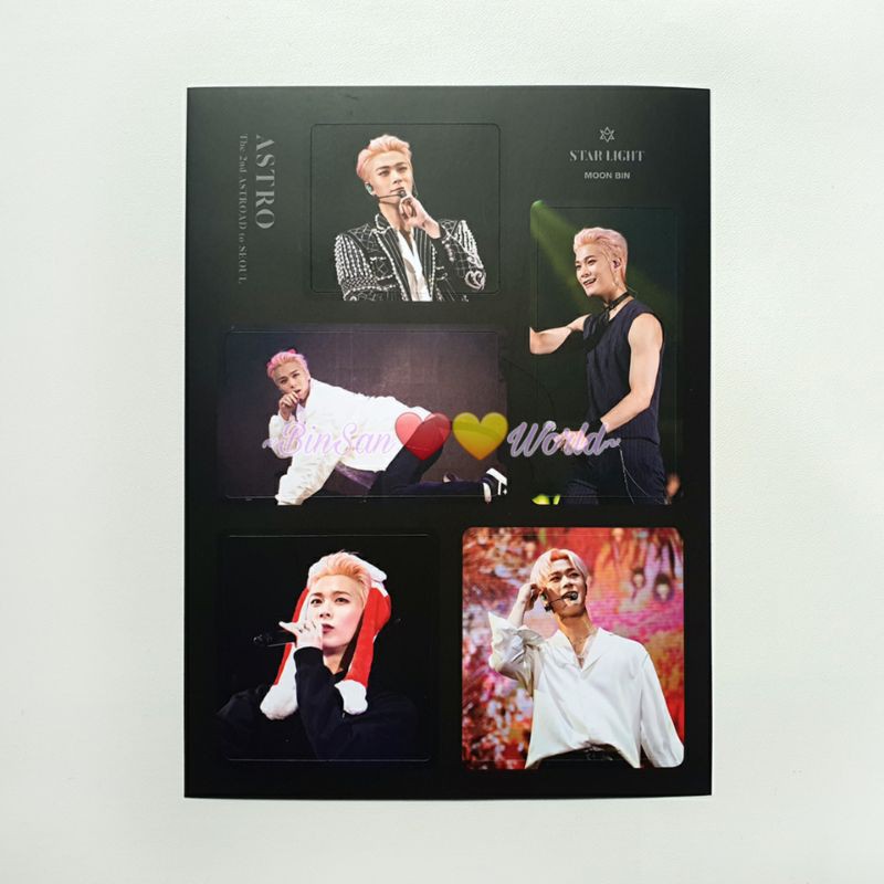 [RARE] Moonbin Sticker - ASTRO Starlight DVD