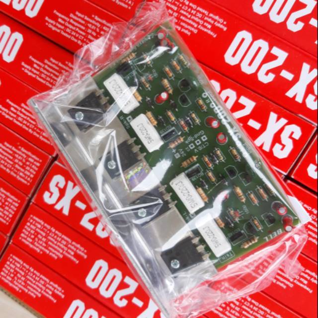 KIT POWER AMPLIFIER SX200 SANJAYA / BGR PRODUK