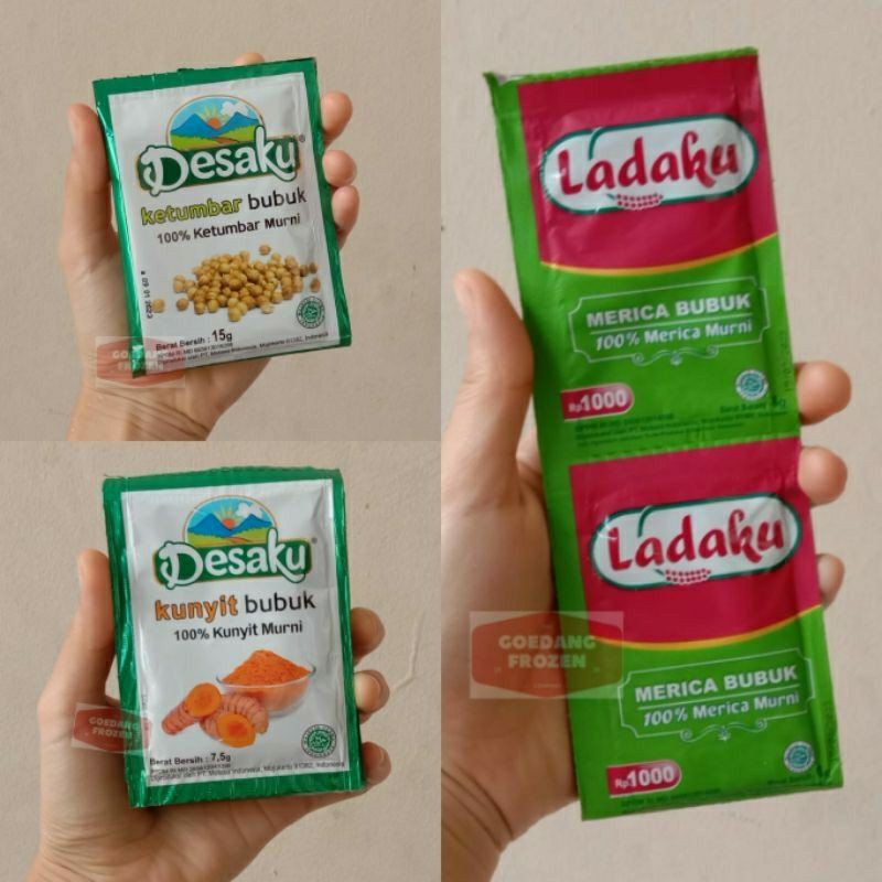 

Ladaku. Desaku. Merica Bubuk 12 sachets