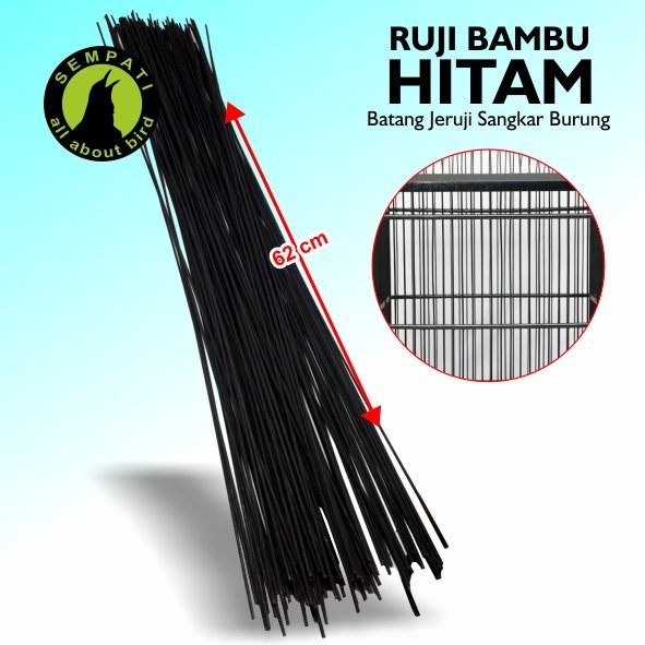 BATANG JERUJI RUJI BAMBU SANGKAR BURUNG