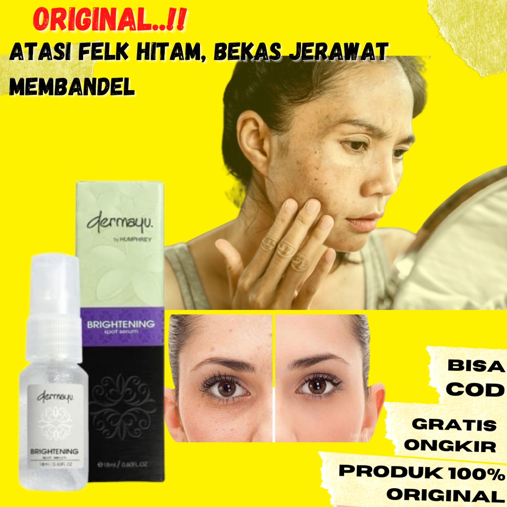 ORIGINAL Dermayu ~ Brightening Spot Serum ~ Serum Flek Hitam ~ BPOM