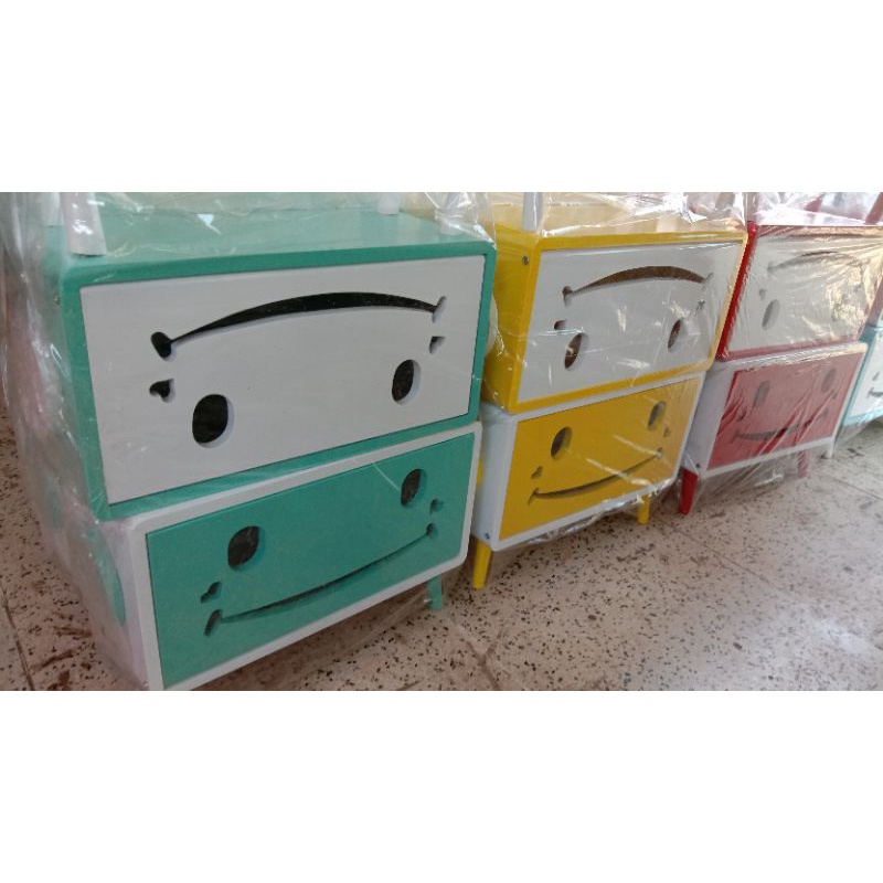 Box tisu smile panjang / Kotak tisu kayu / Tempat tisu