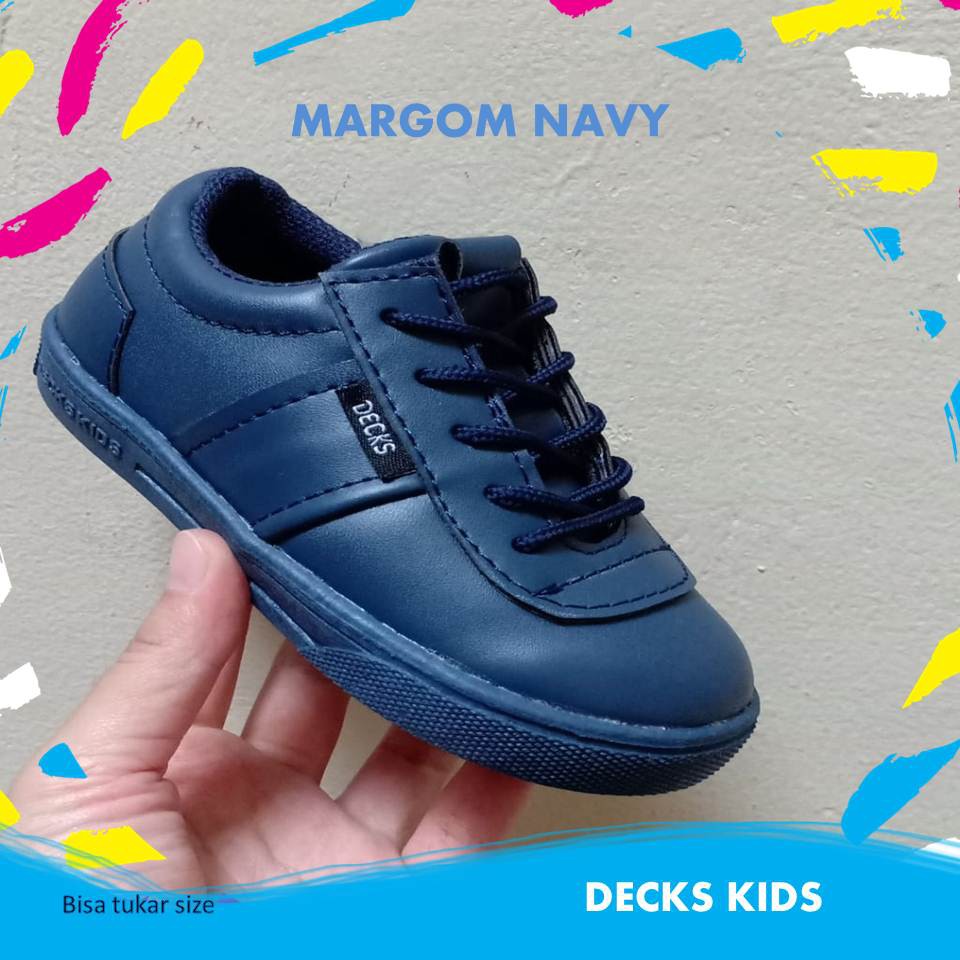 Harga DECKS KIDS MARGOM NAVY SEPATU ANAK LAKI-LAKI KEREN MURAH