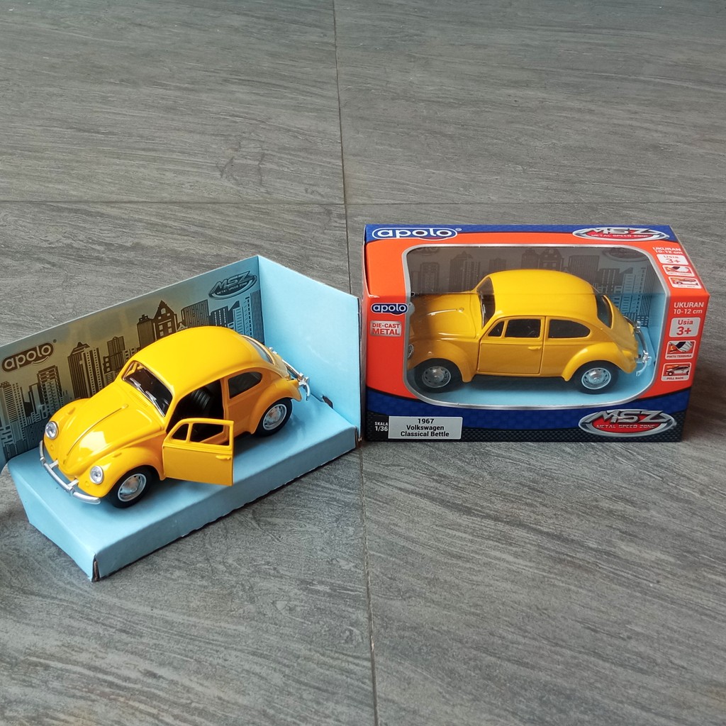 Diecast Volkswagen Beetle Apolo MSZ