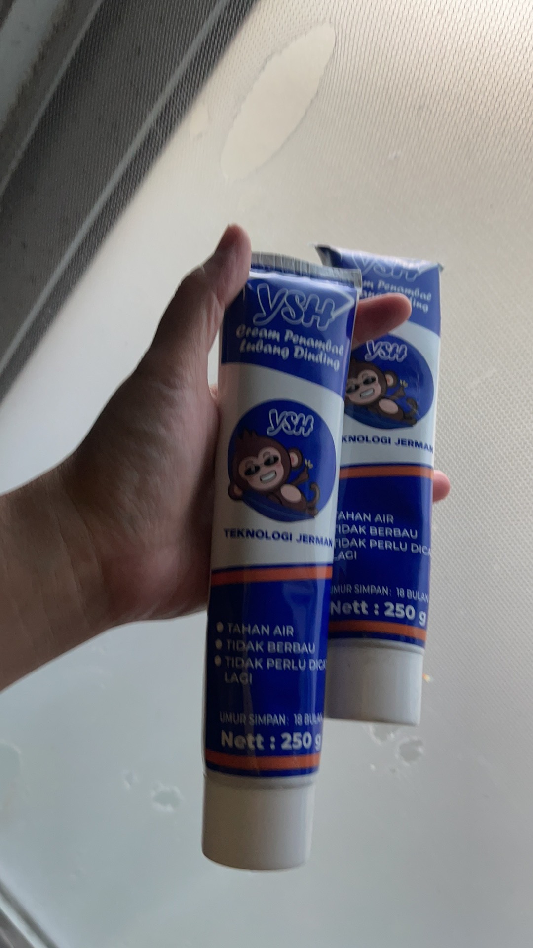 Wall Mending Ointment Cream Dempul Tembok Dinding Retak White Wall Repair