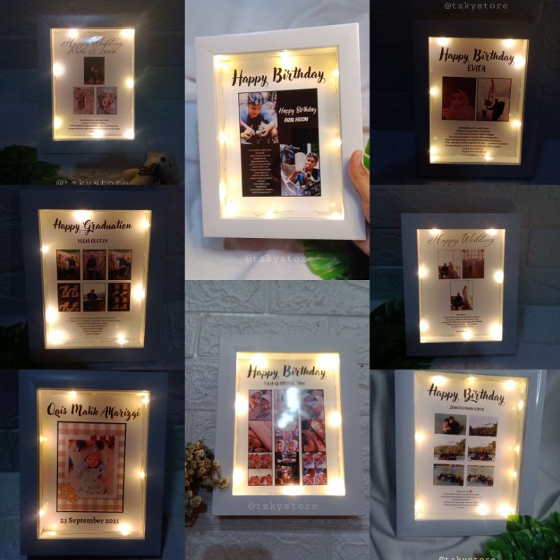 

Hampers Frame 3D / Kado Ulang Tahun/Graduation/ Wedding