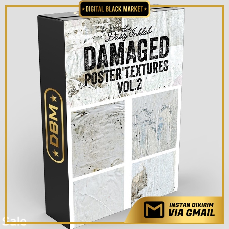 Damaged Poster Textures Vol 2 - JPEG Ultra HD