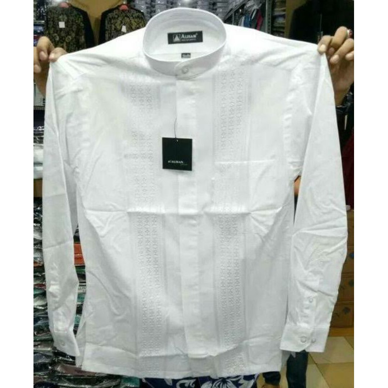 Kemeja Koko Alisan Lengan Panjang