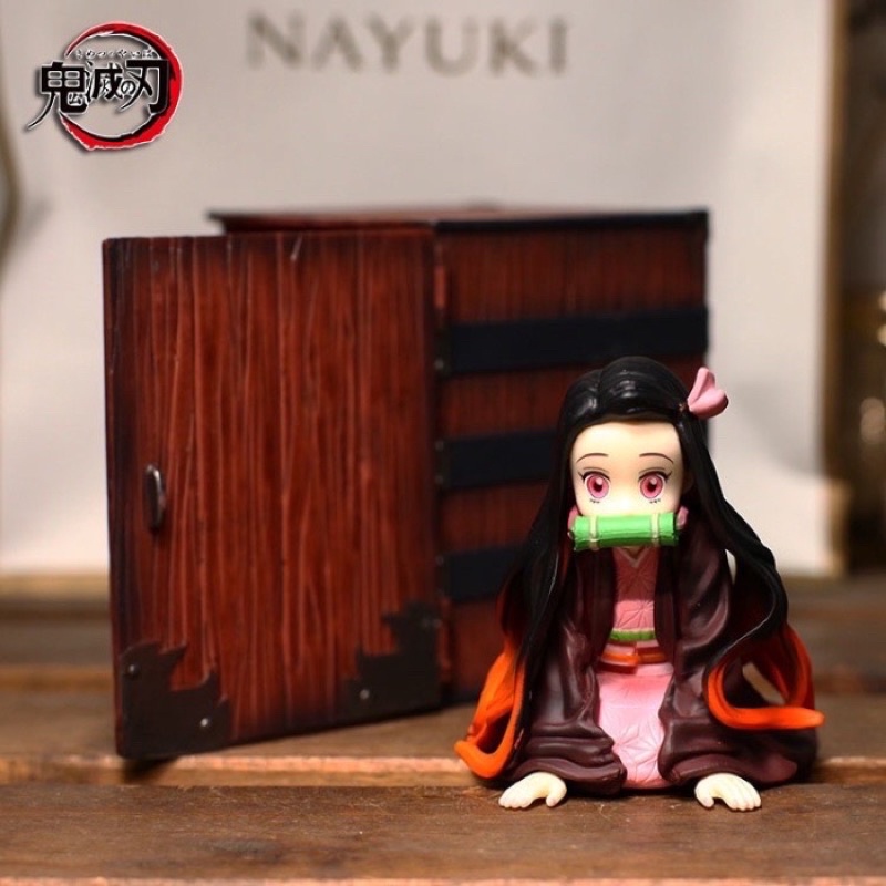 Kimetsu no Yaiba GEM Kamado Nezuko Demon Box Tenohira Ver. Figure