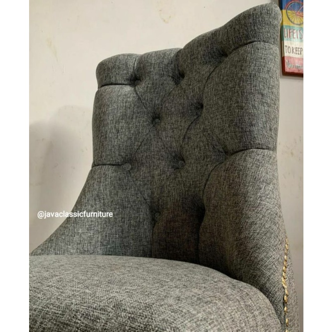 KURSI MAKAN JOK CAFE RESTO MINIMALIS DINNING CHAIR TERAS SANTAI MEWAH DUDUKAN EMPUK KAYU JATI-3