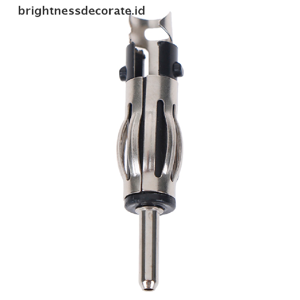 5 Pcs Adaptor Konektor Plug Male Aerial CD Radio Bahan Plastik Untuk Mobil