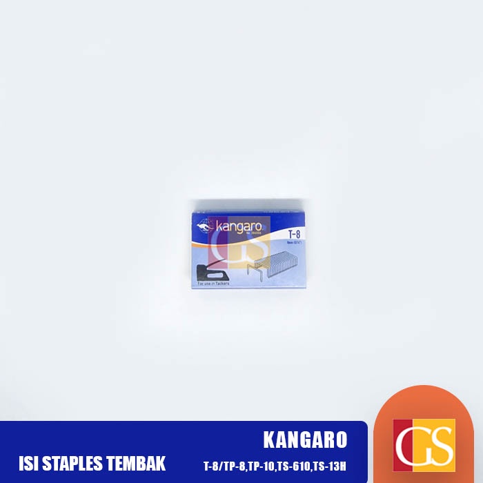

ISI STAPLER STAPLES TEMBAK T8 KANGARO ASLI / ISI T-8 TEMBAK 8mm / ISI GUNTACKER