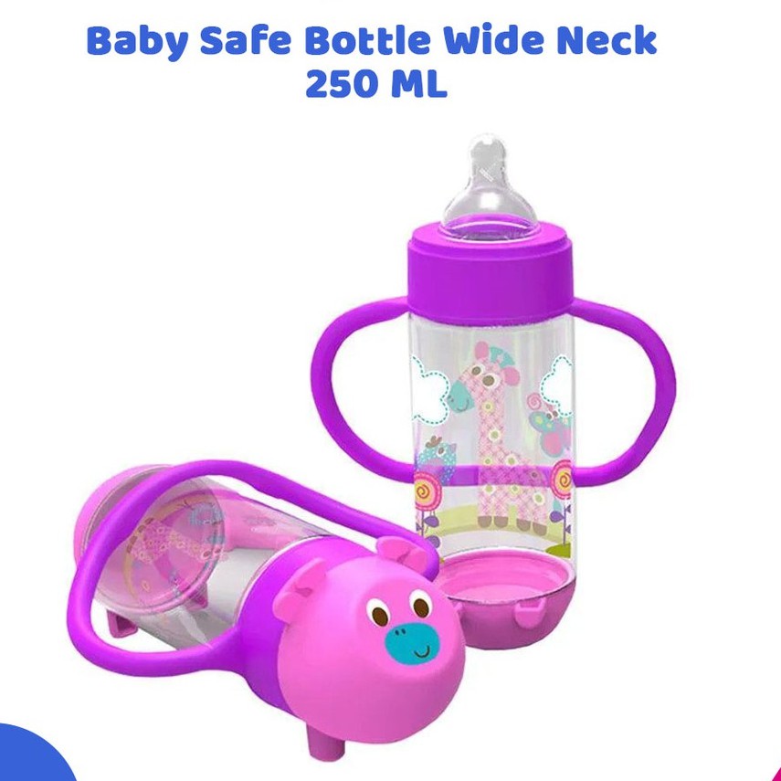 BABY SAFE BOTTLE 250ML WIDE NECK AP004 / BOTOL SUSU