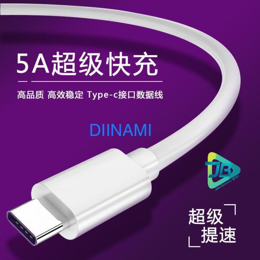 5A kabel cable data DIINAMI super Fast charging TIPE C QUICK CHarging 1M data cable JB2516