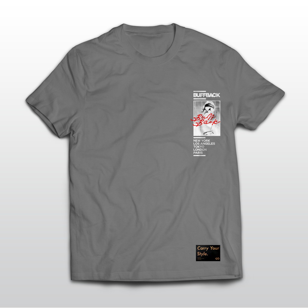 T-Shirt Pria Buffback Purpose A-14