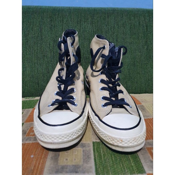 converse chuck 70 kulit side zip