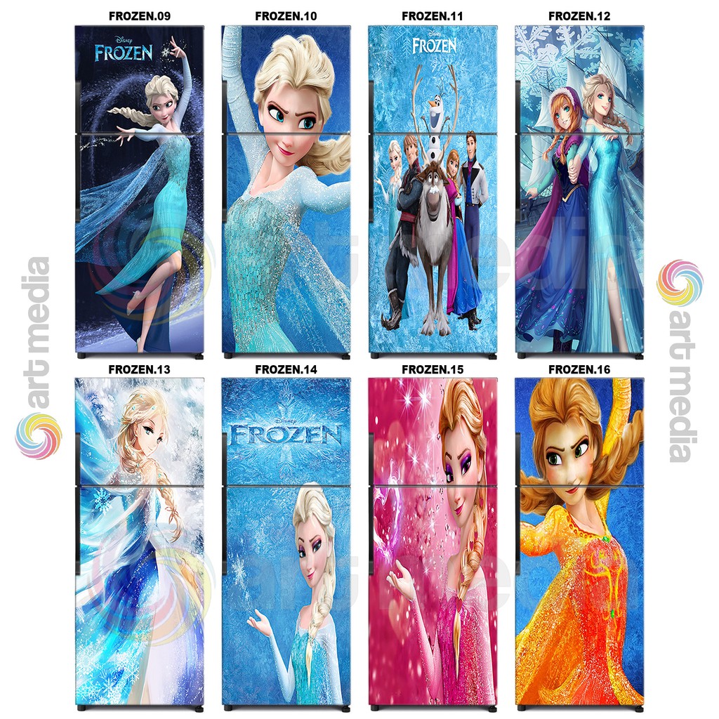 STIKER KULKAS FROZEN