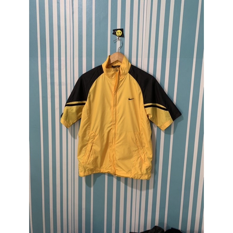 NIKE GOLF  jaket sepeda jaket olahraga jaket running thrift preloved second Kuning