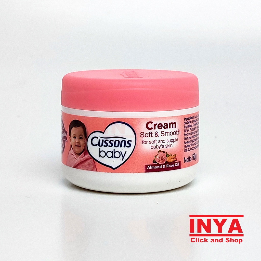 CUSSONS BABY CREAM SOFT &amp; SMOOTH 50gr