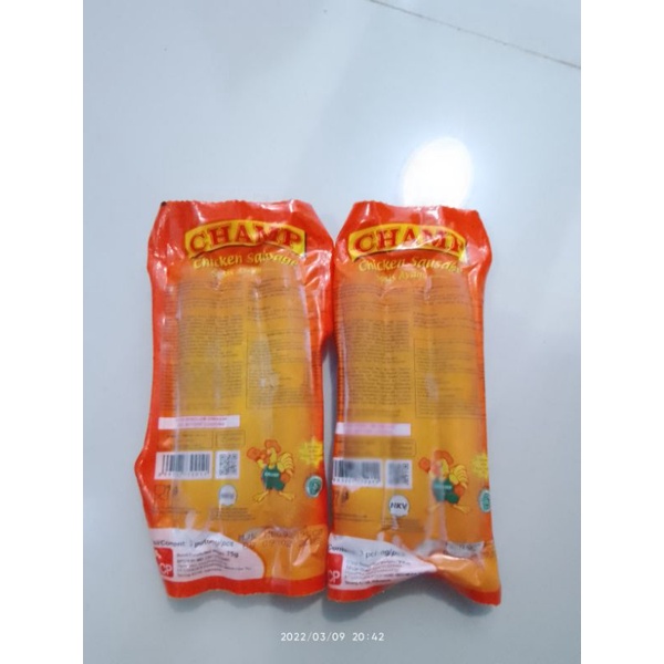 

champ sosis ayam