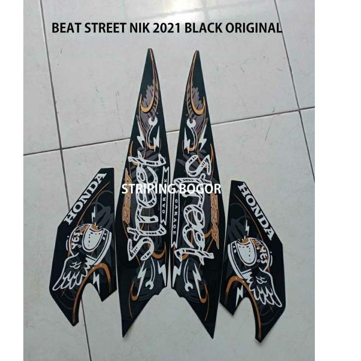 Ltl31au22ᵟ • stiker sticker striping Original Motor Honda Beat Street NIK 2021