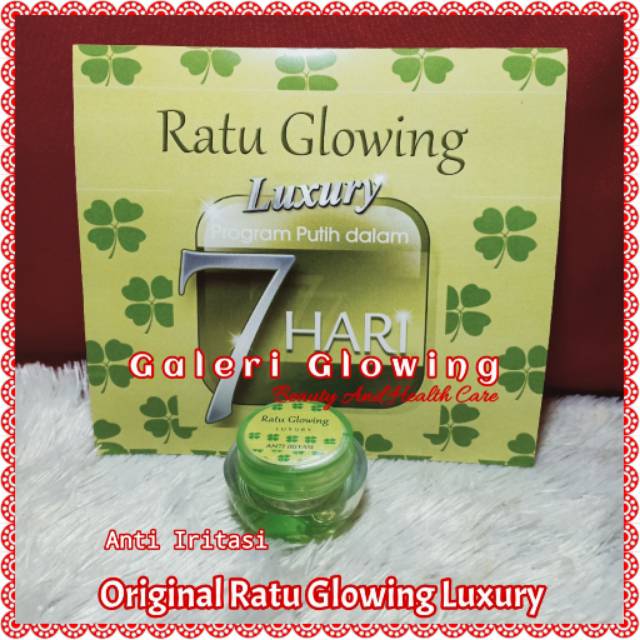 ANTI IRITASI RATU GLOWING LUXURY