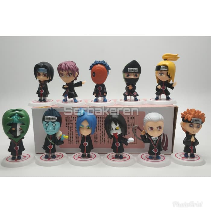 Pajangan figure naruto akatsuki itachi