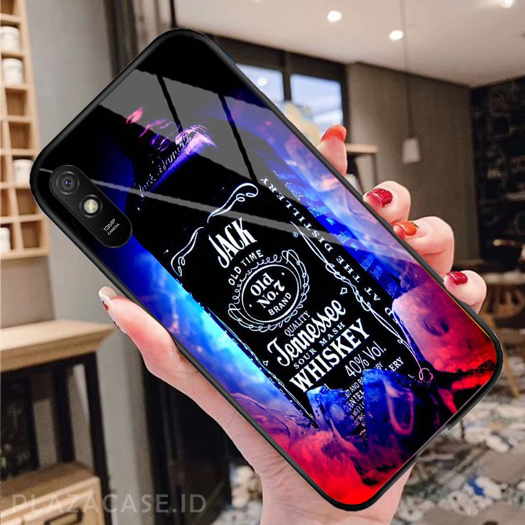 [K18] SoftCase Glass  for REDMI 9A REALME NARZO 20 A53 RENO 4F V20 SE C17 RENO 4 REALME 7i Y30 Y50