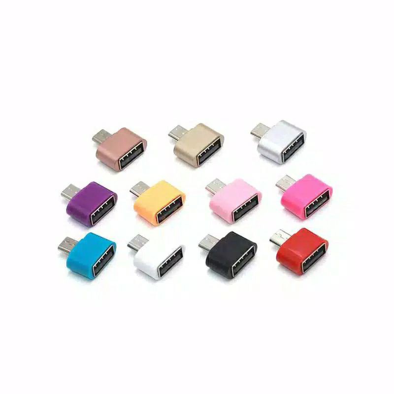 OTG konektor data transfer converter Type C Micro USB tanpa kabel