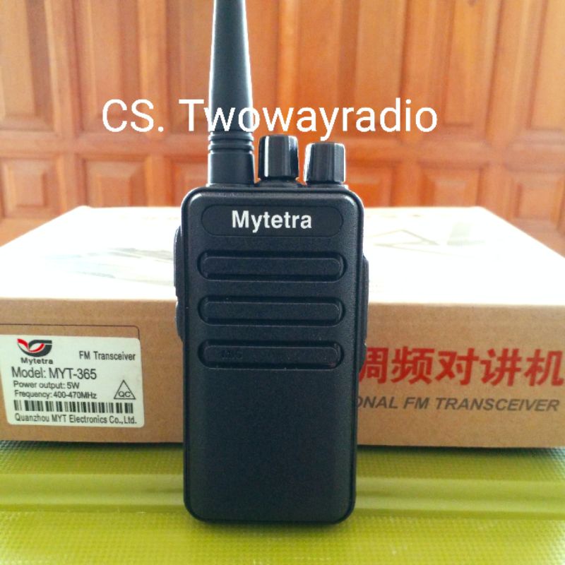 HT MYTETRA MYT-365 - WALKIE TALKIE RADIO MYT365 - UHF 400-470mhz Handy Talky selain pofung KDC1