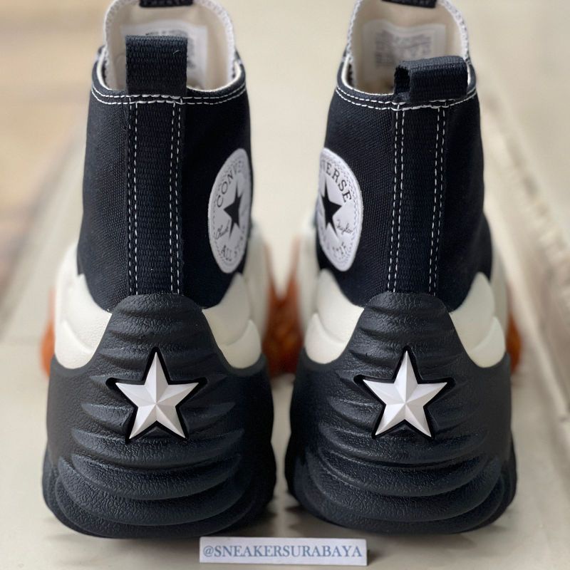 Converse Run Star Motion Hi Black White Gum