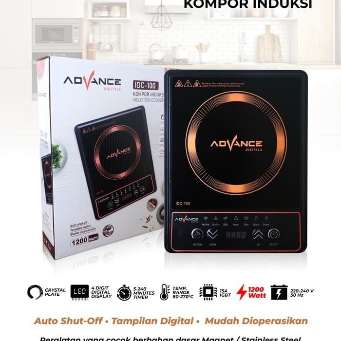 KOMPOR LISTRIK INDUKSI ADVANCE IDC-100