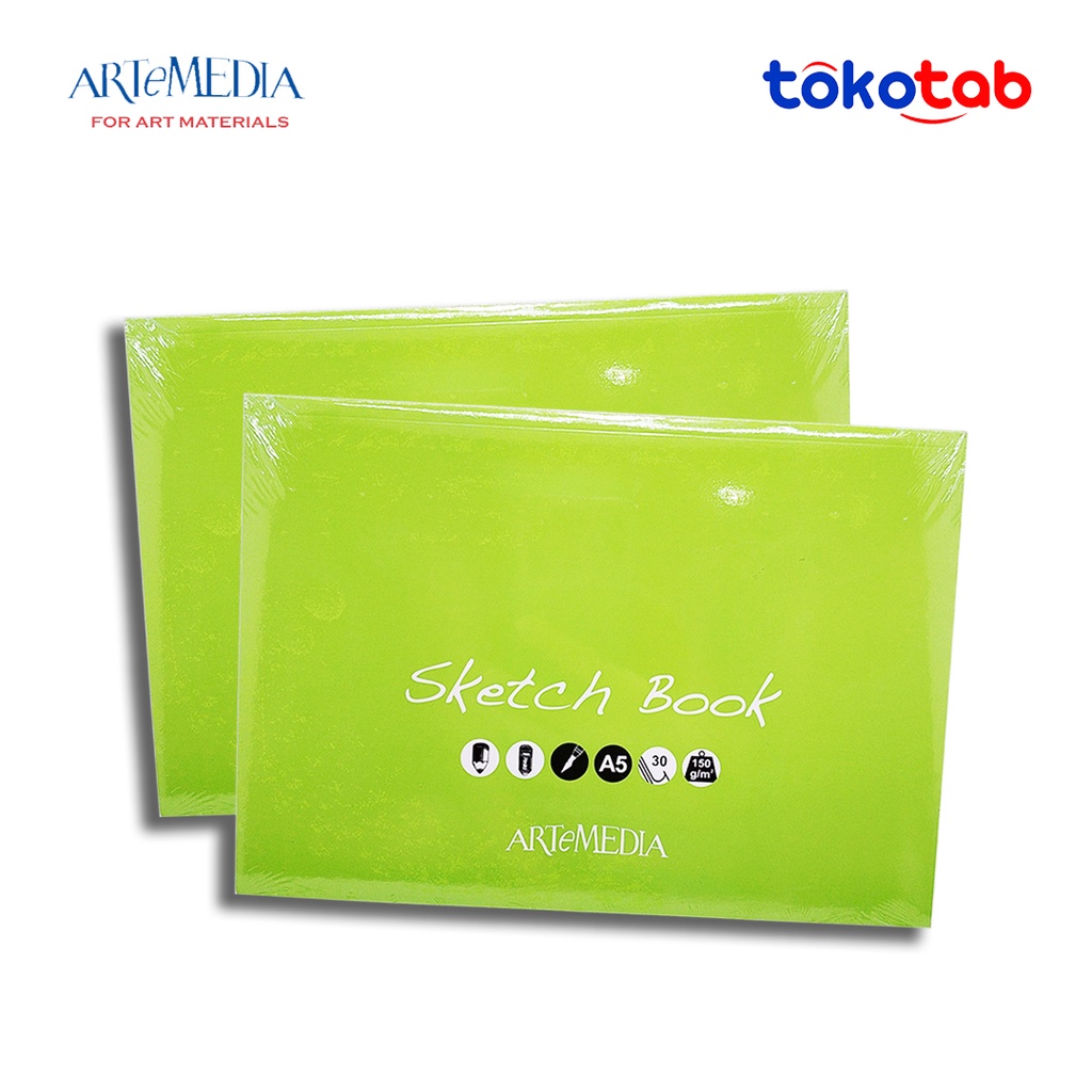 

Tokotab - ARTEMEDIA Buku Sketsa/ Sketch Book A5 150 GSM