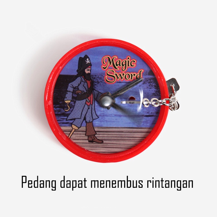 Alat Sulap Mainan Anak Ilusi Sulap Pedang Magic Sword - MAGIC SWORD - MAGIC SWORD